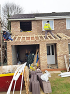 Work at Progress: Canopy roof 